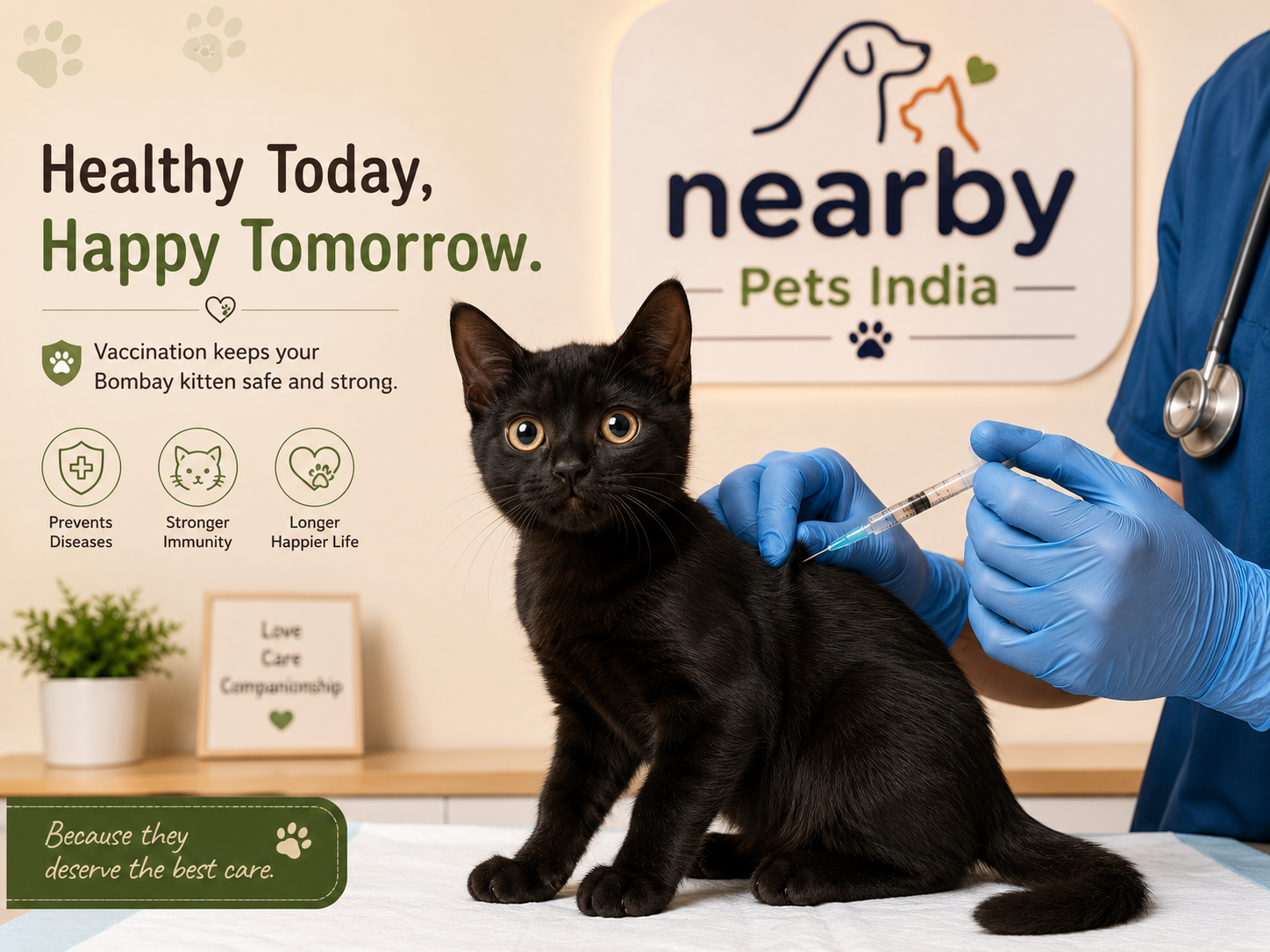 Bombay Kitten vaccination schedule India