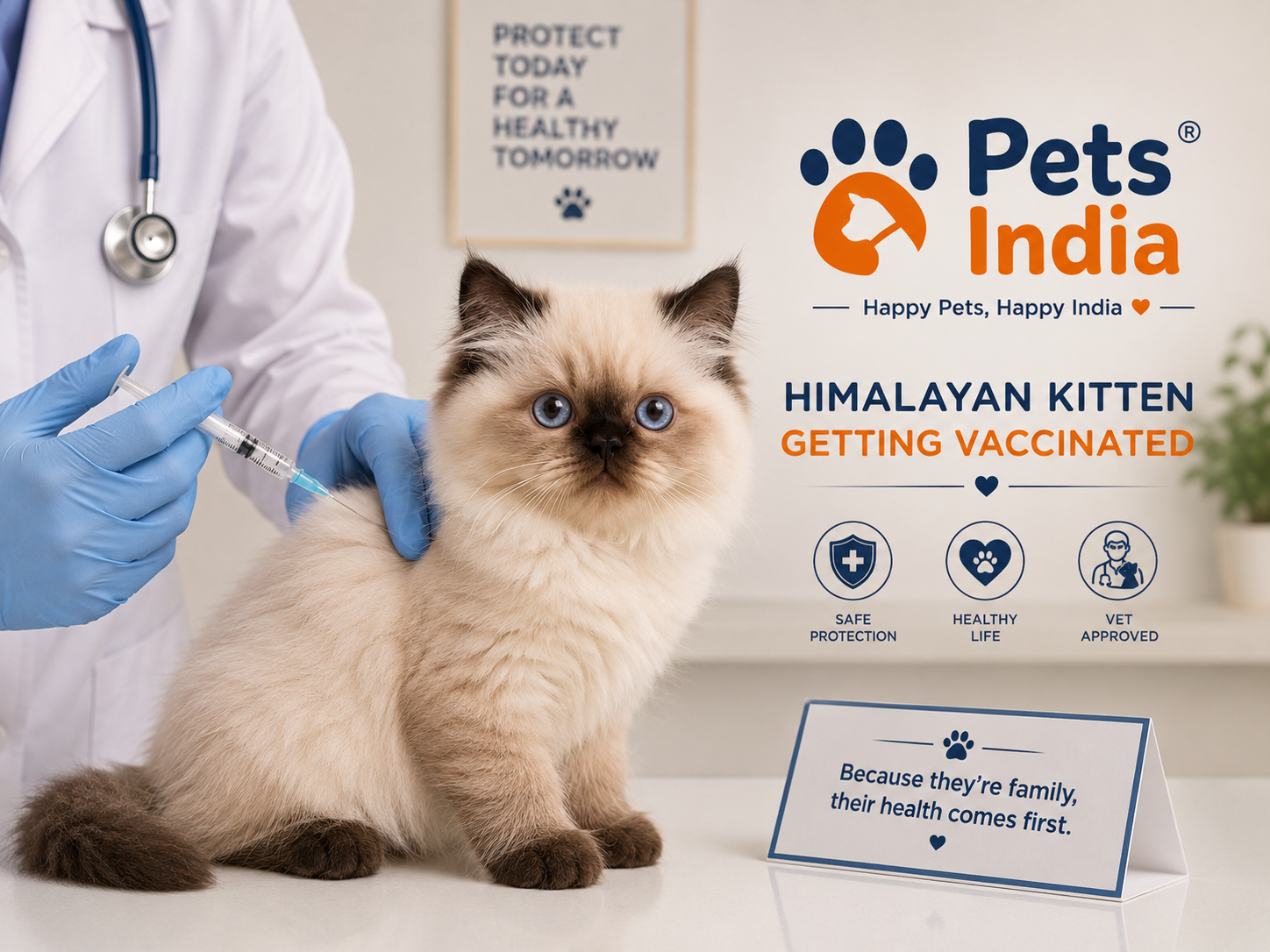 Himalayan Kitten vaccination schedule India