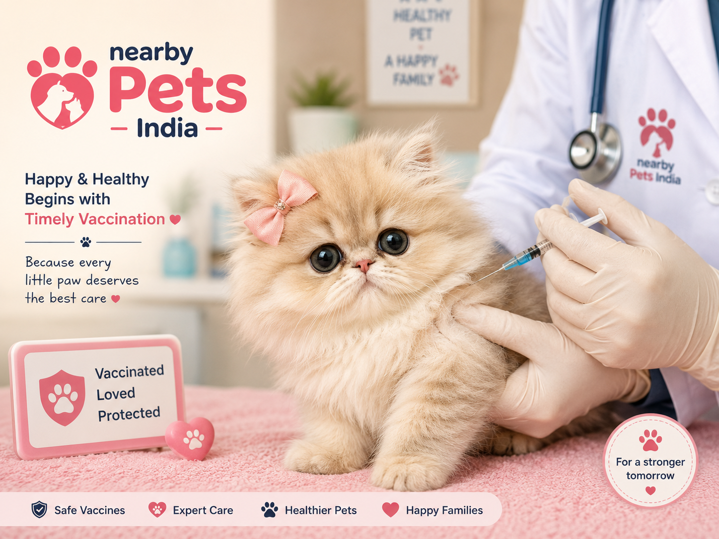 Persian vaccination schedule India